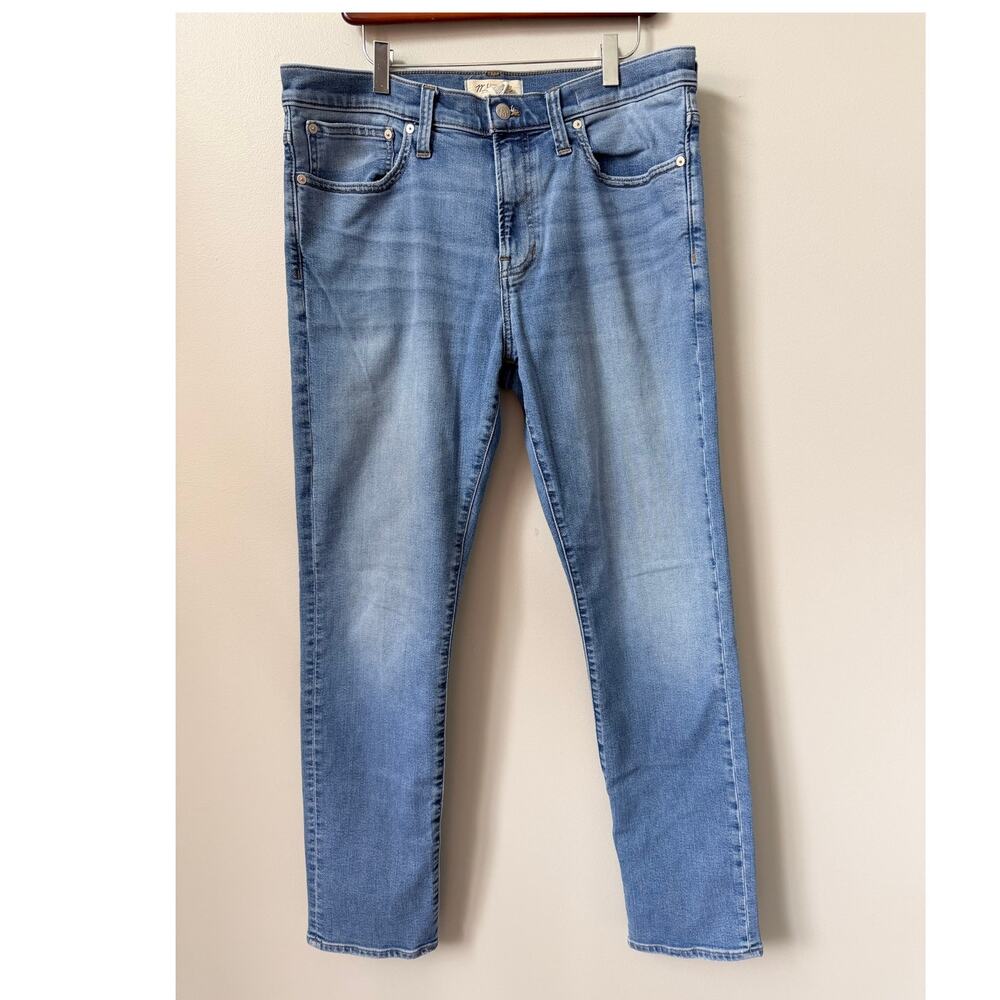 Madewell Men's Athletic Slim COOLMAX Denim Edition Jeans W35 L32 Blue